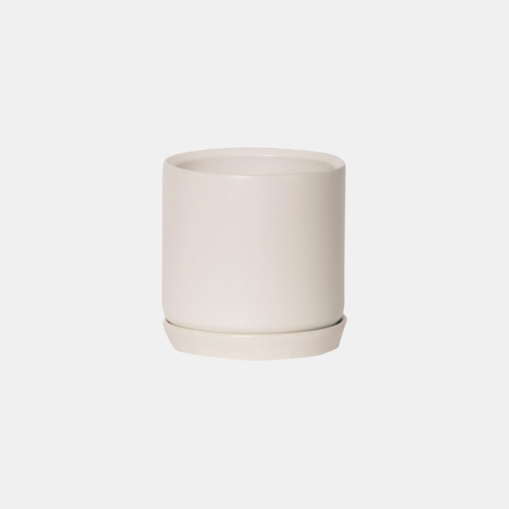 Small Oslo Planter - Parchment