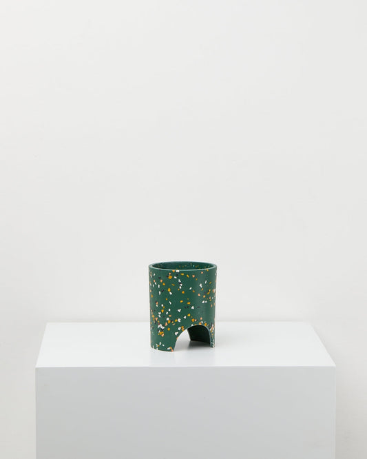Archie Pot - Emerald Terrazo