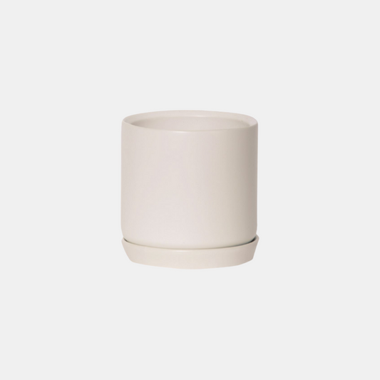 Small Oslo Planter - Parchment
