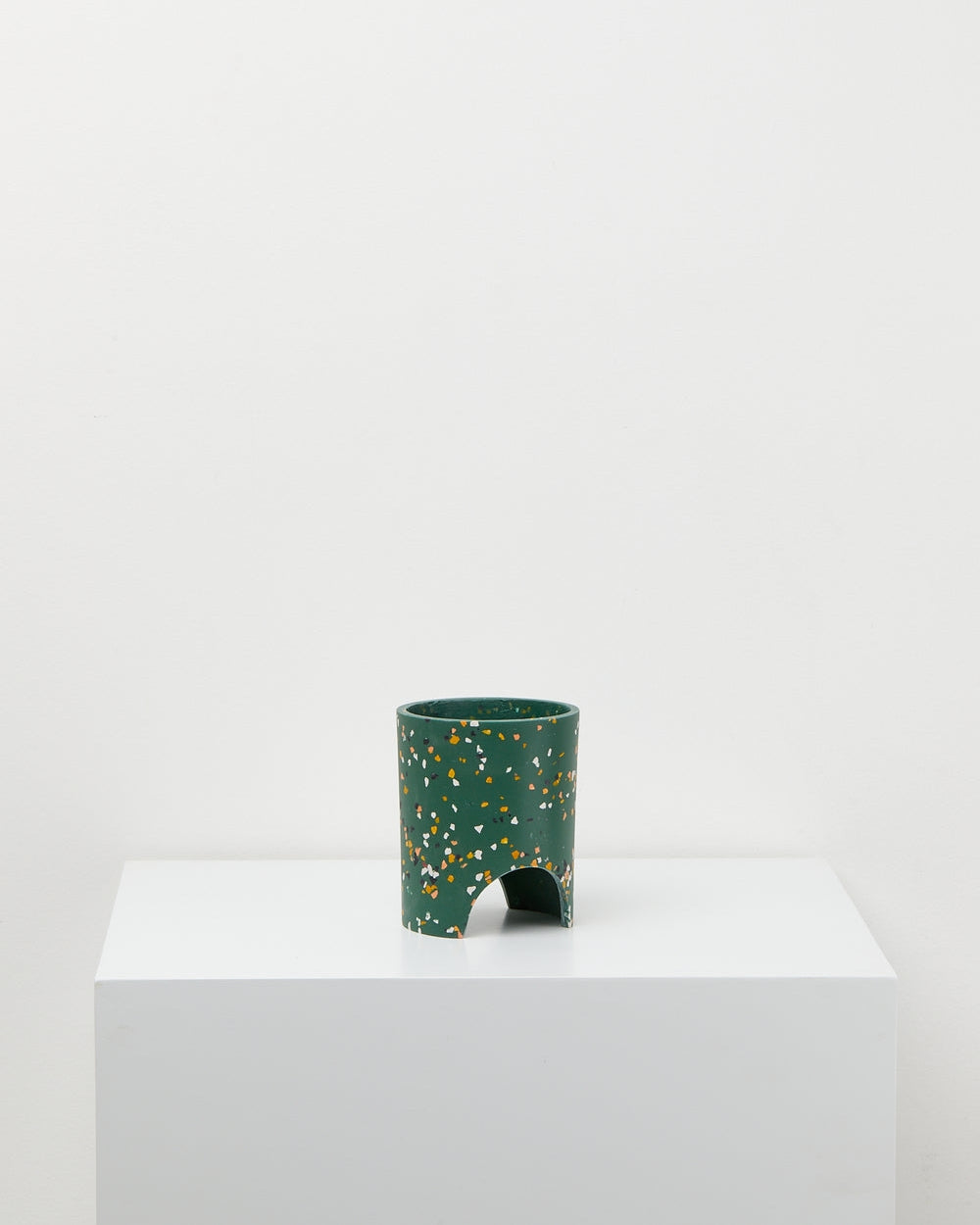Archie Pot - Emerald Terrazo